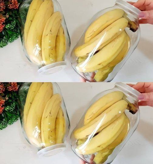 No More Rotten and Black Bananas After a Few Days: With This Method They Will Last 2 Years.