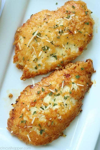 PARMESAN CRUSTED CHICKEN