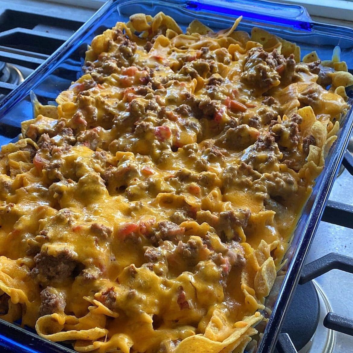 WALKING TACO CASSEROLE