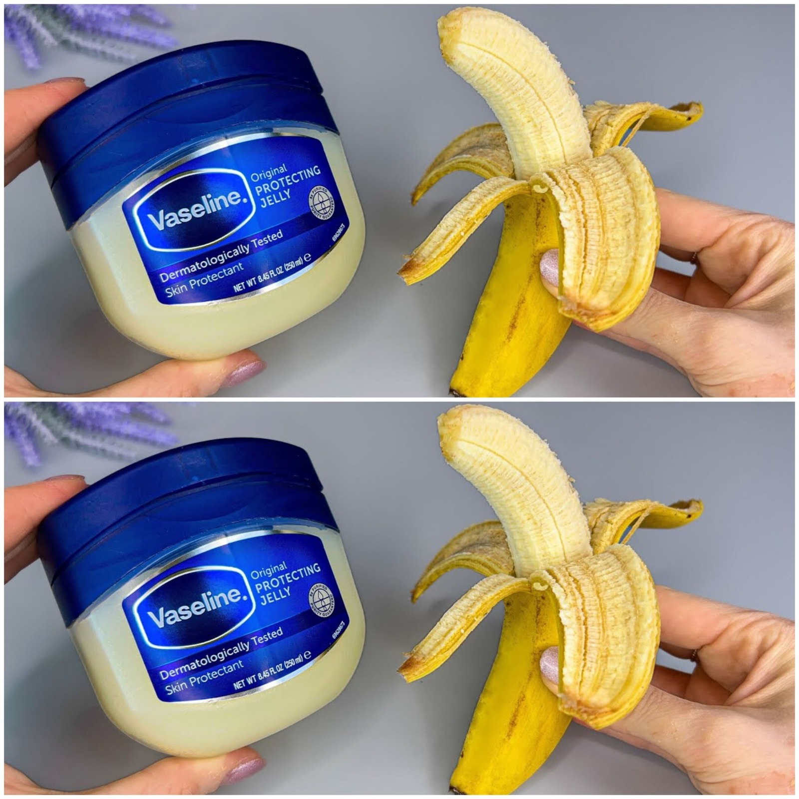 Learn About the Cost-Effective Skincare Routine That Involves Vaseline and Bananas