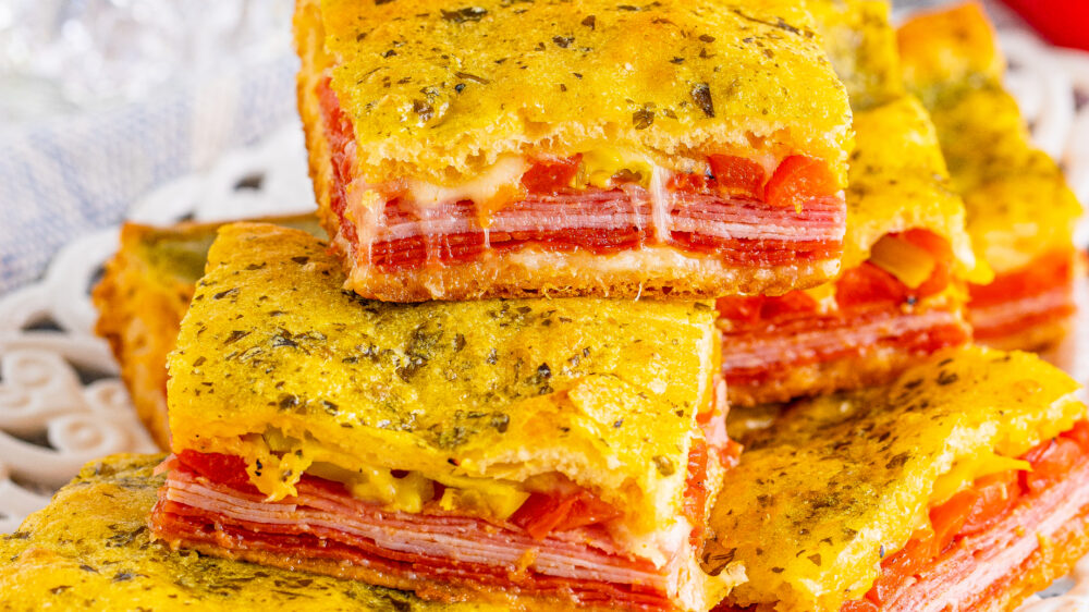 Italian Antipasto Squares