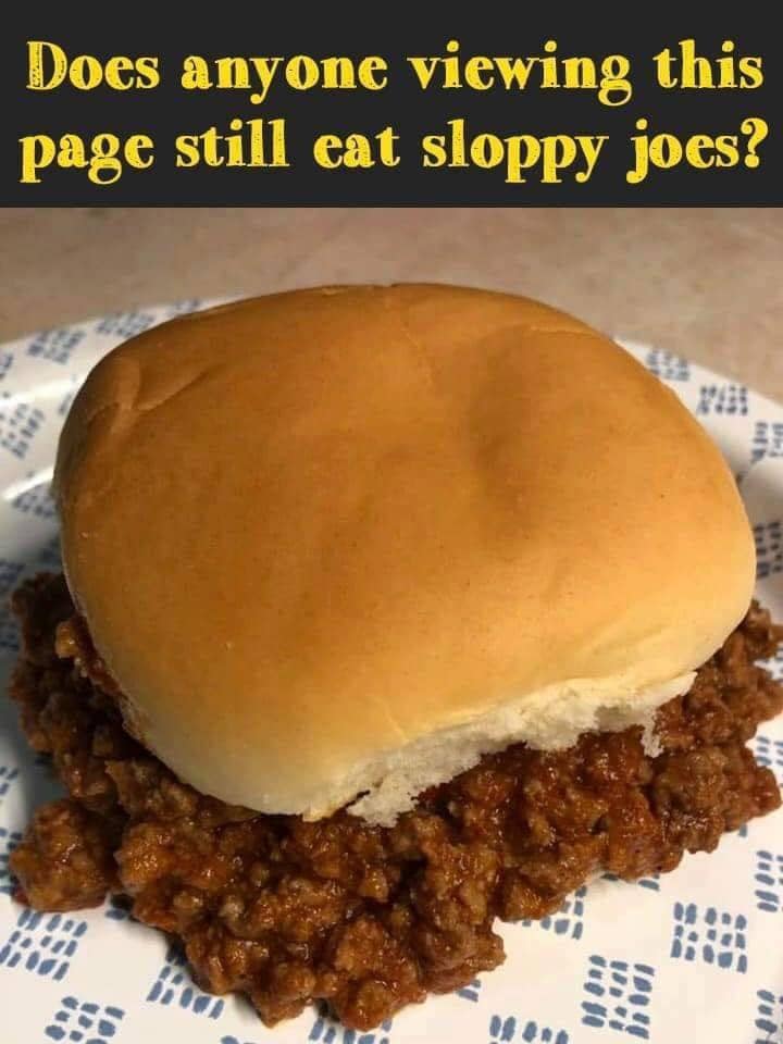 HOMEMADE SLOPPY JOES