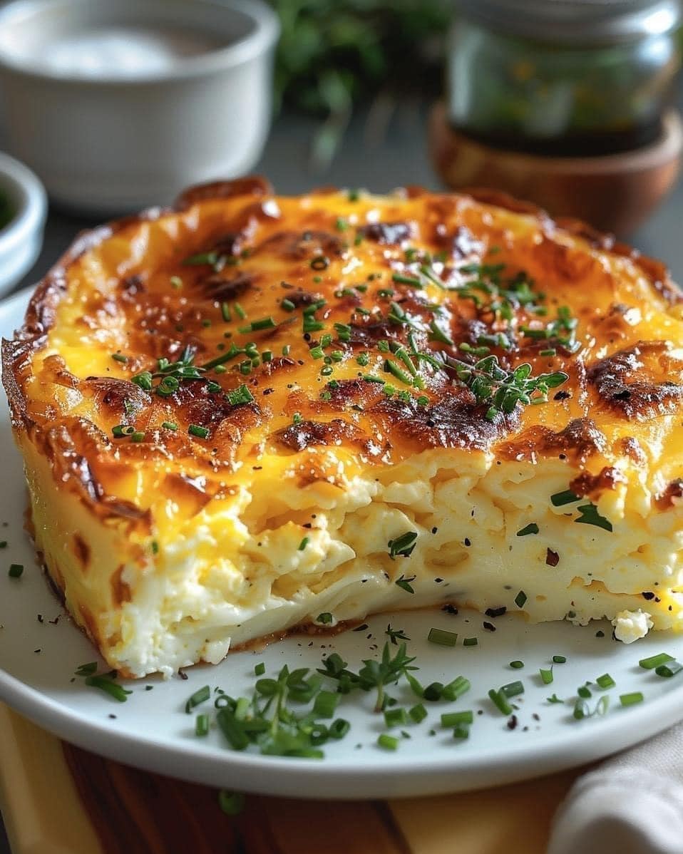 Cottage cheese eggs baked in the oven are a comforting breakfast tradition