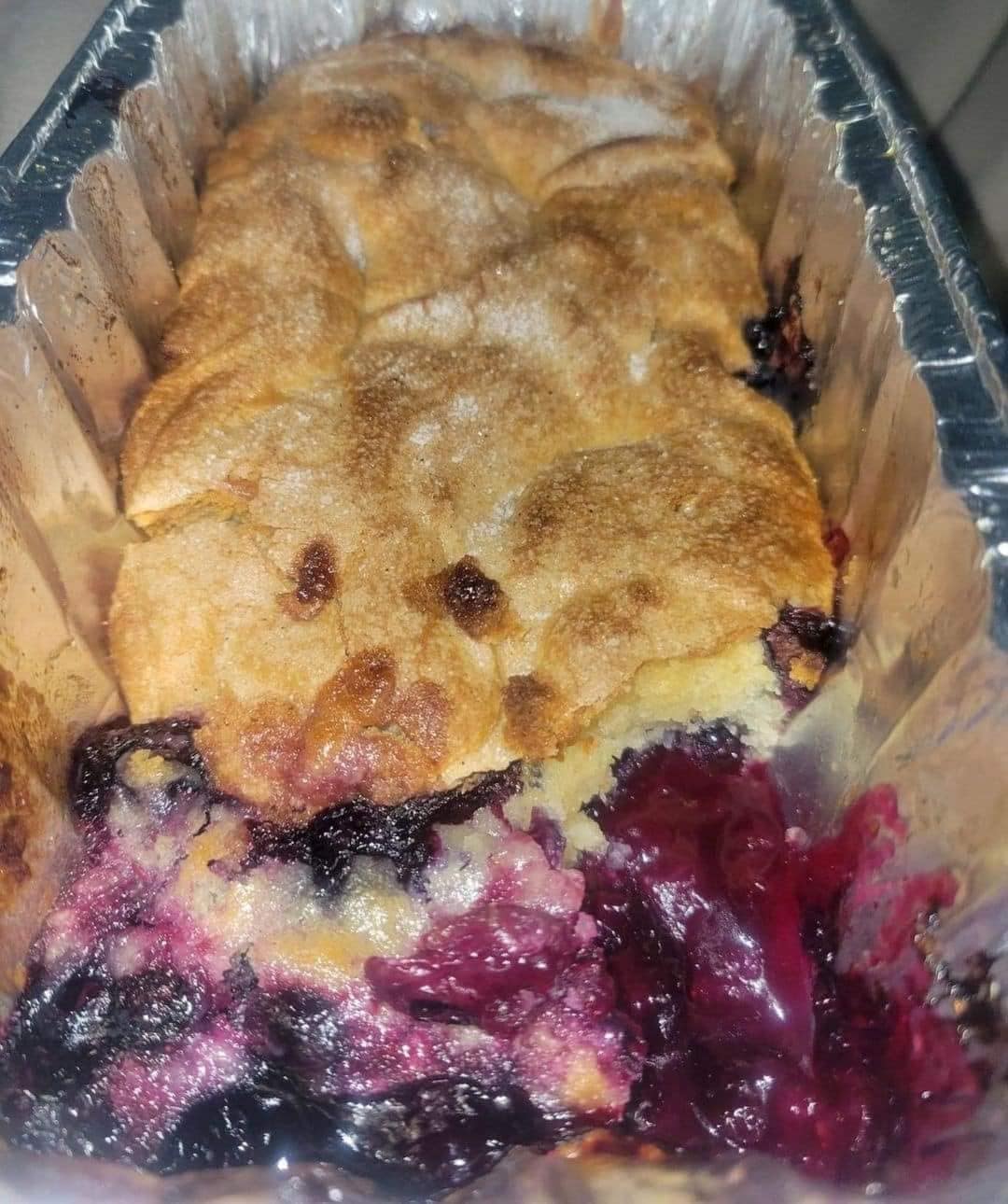 Cobbler de moras.