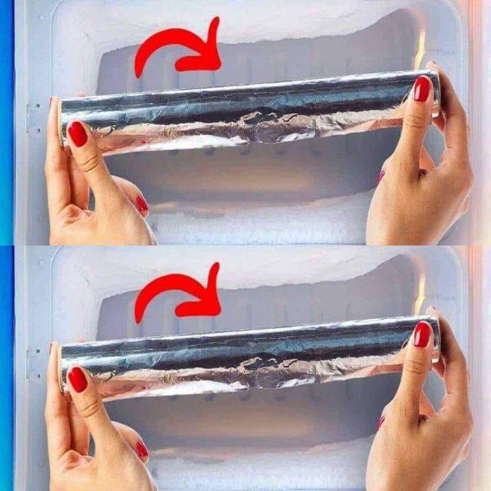 Why should you put aluminum foil in the freezer? You probably haven’t guessed it, it’s unexpected