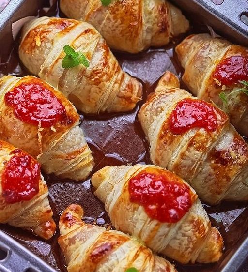 Strawberry Crescent Rolls