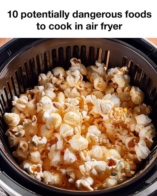 10 potentially dangerous foods to cook in the air fryer