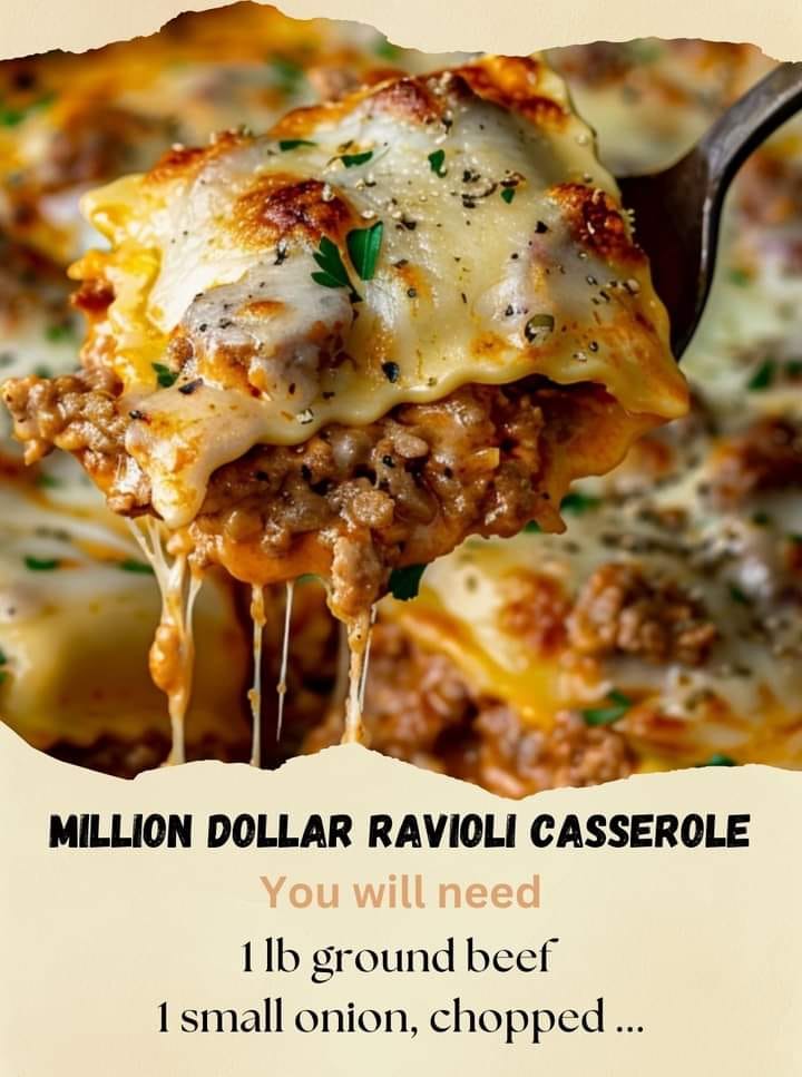 Million-Dollar Ravioli Casserole