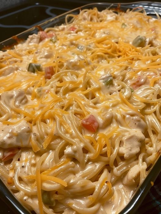 Chicken Spaghetti That Everyone Loves