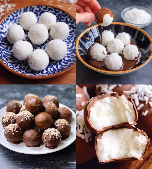 Vegan Coconut Truffles