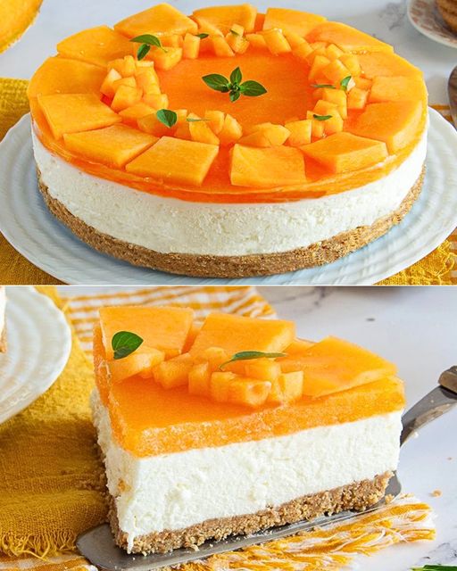 Melon Cheesecake