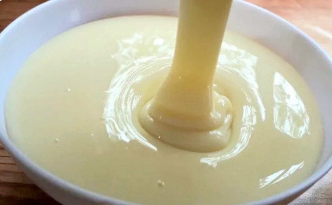 Homemade 2-ingredient condensed milk: delicious and economical