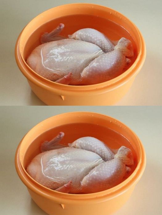 I always soak chicken from the store in salt water. Sorry I didn’t know about this before