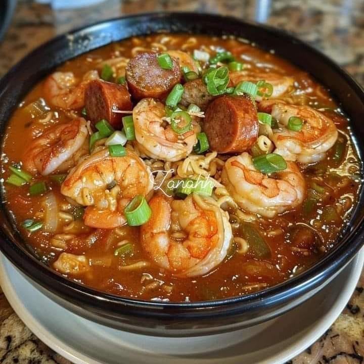 Spicy Creole Gumbo Ramen