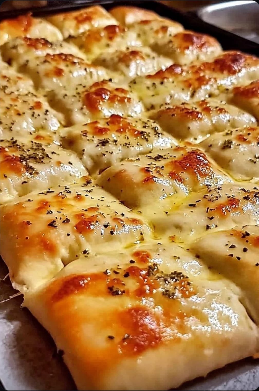 Homemade Cheesy Garlic Breadsticks