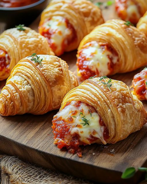 Mini Croissants Pizza