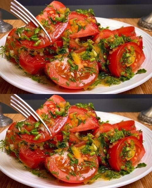 Magic Tomato Salad – The Most Delicious Appetizer