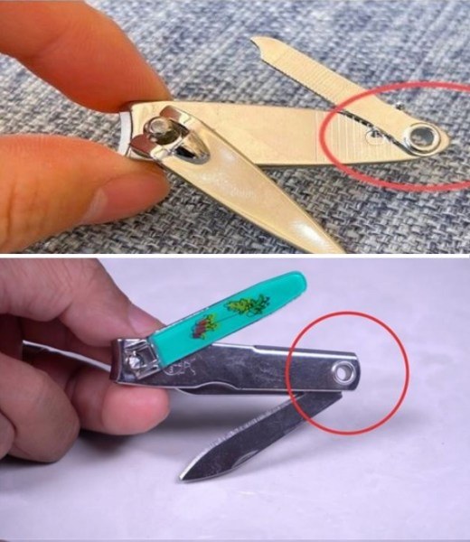 Nail clippers, the secret option that makes your life easier: almost no one has noticed.