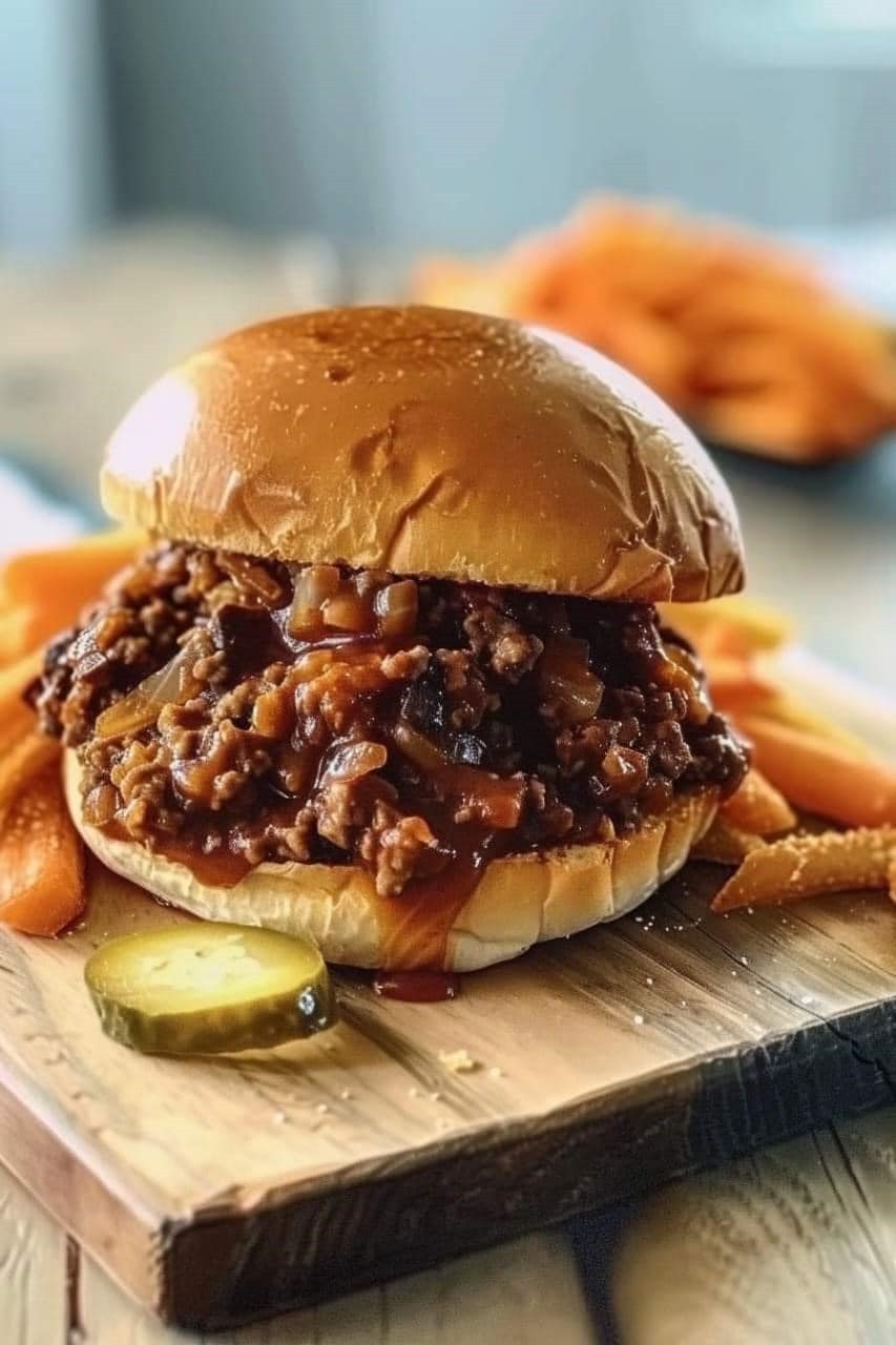 Steakhouse Burger Sloppy Joes