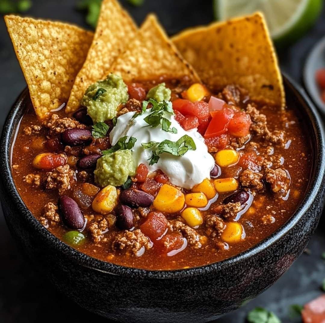 Crock Pot Taco Chili Recipe