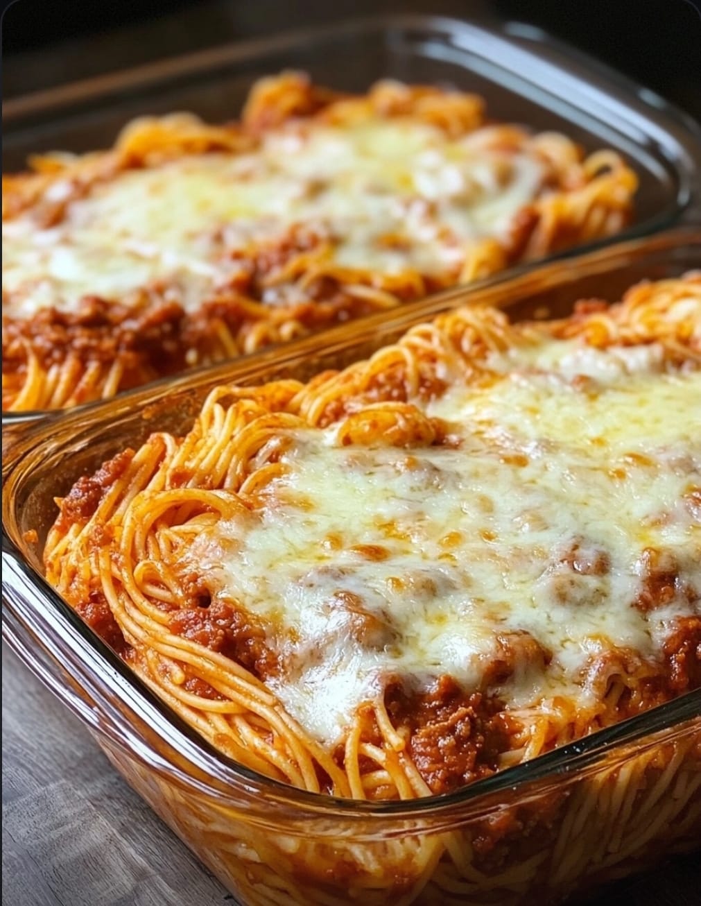 Aunt Maria’s Spaghetti Casserole