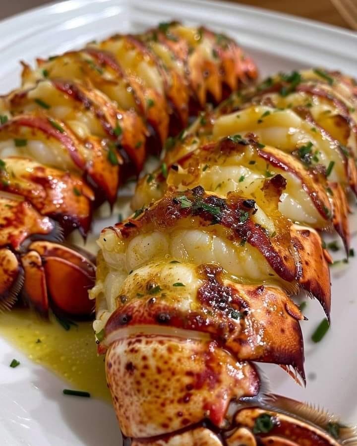 Indulge in a taste of the sea with these Garlic Butter Lobster Tails!