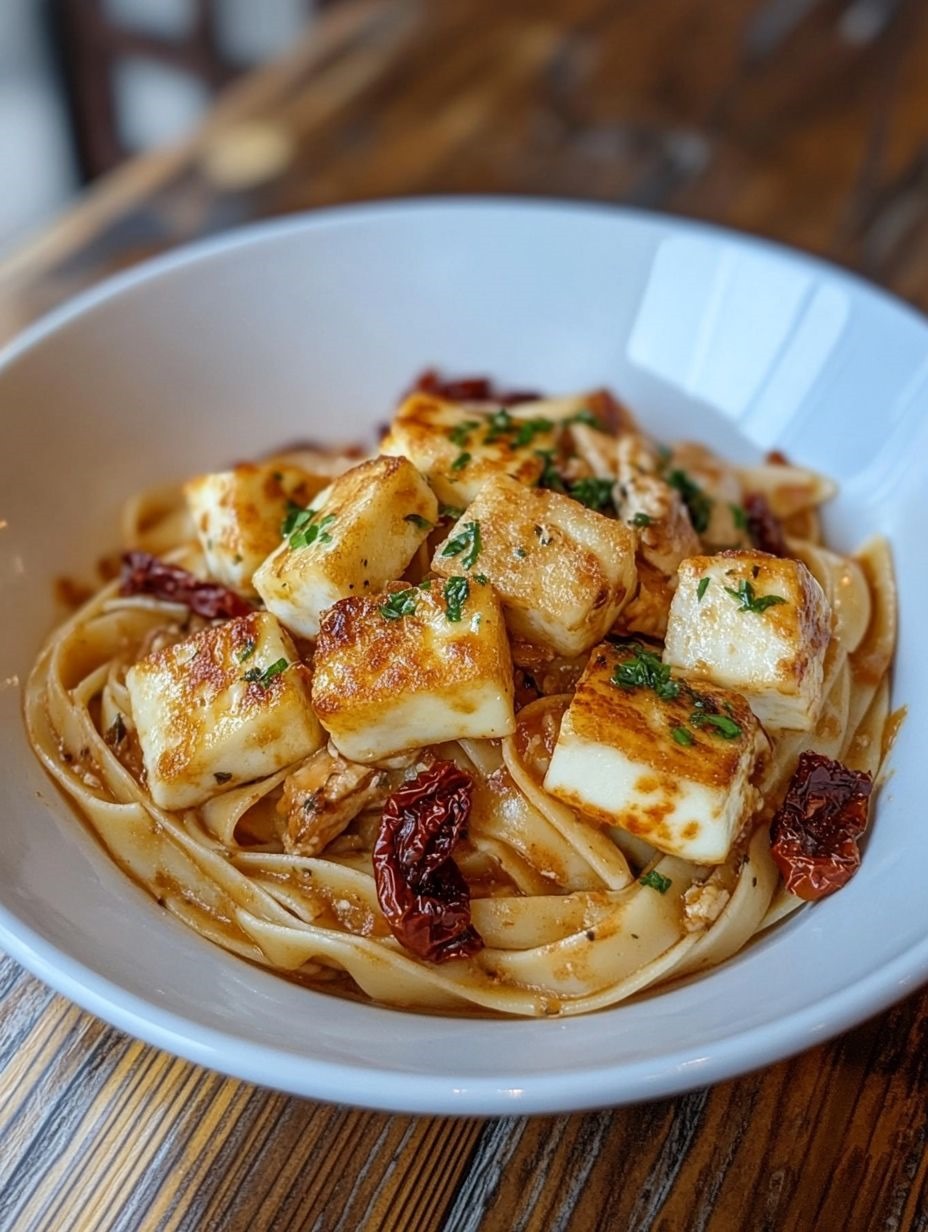 Creamy Sun-Dried Tomato and Ricotta Pasta