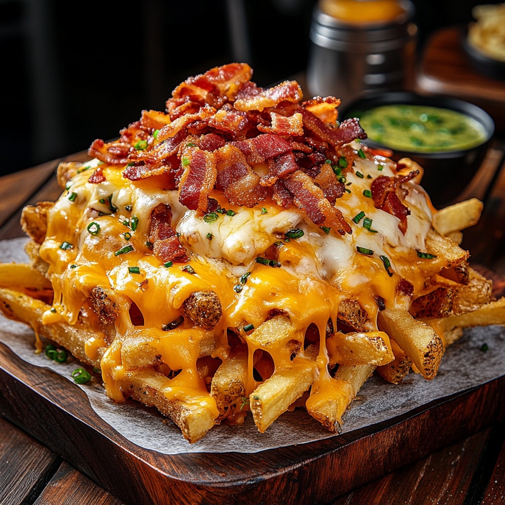 Loaded Bacon Cheese Fries