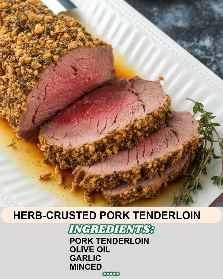 Herb-Crusted Pork Tenderloin