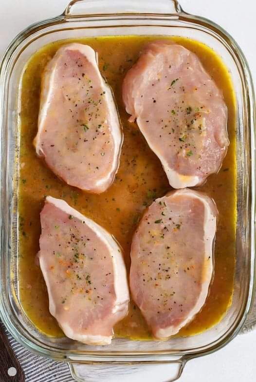 Smothered Baked Pork Chops