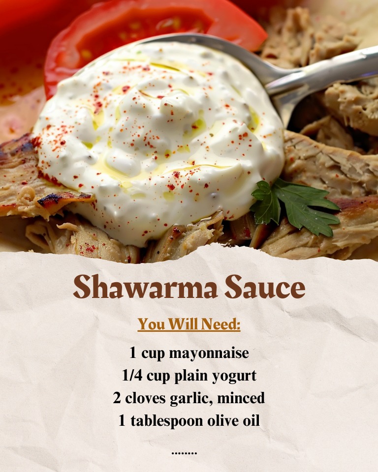 Shawarma Sauce