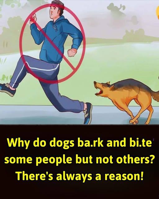 Why do dogs ba.rk and bi.te some people but not others? There’s always a reason!