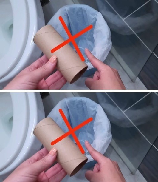 Keep the cardboard roll of toilet paper; it has several potential uses.