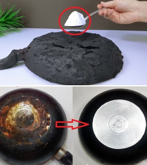 Fouled pans, how to clean them in a natural way: it will take you a few seconds