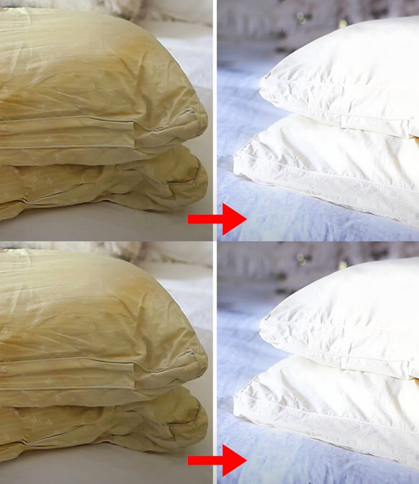 Home Tricks: Clean Yellow Pillows Without Washing Machine, Here’s How You Can Do It