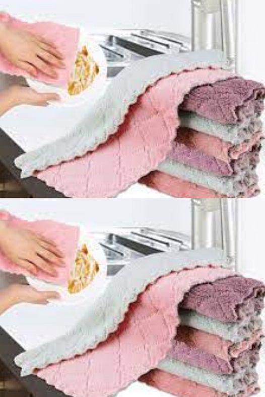 How to clean dirty kitchen towels?