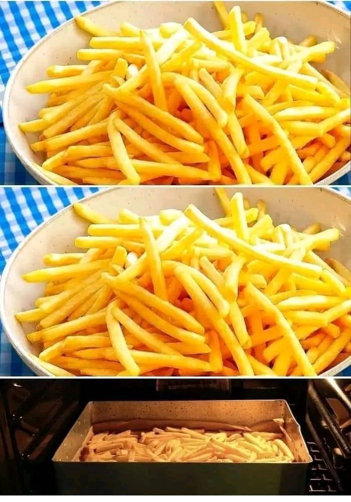 Tip for making crispy fries without a drop of oil