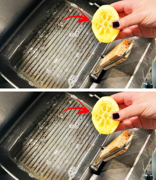 HOW TO CLEAN A ENCRUSTED GRILL PAN WITH 4+1 HOME TRICKS