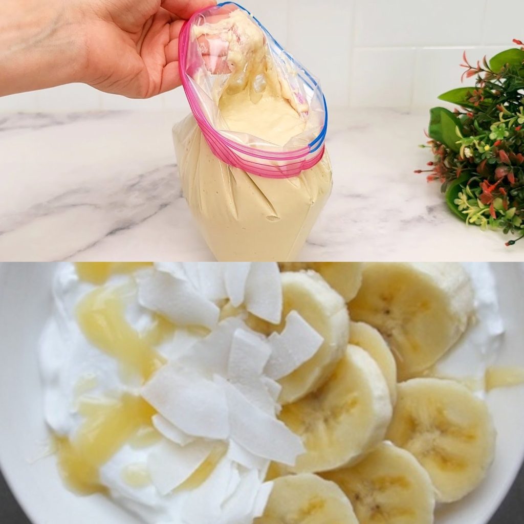 Banana and Yogurt!A Dish You Can’t Get Tired Of! A Real Treat in Minutes