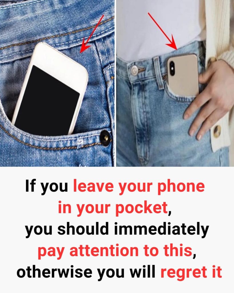 If you leave your phone in your pocket, you should immediately pay attention to this, otherwise you will regret it!!