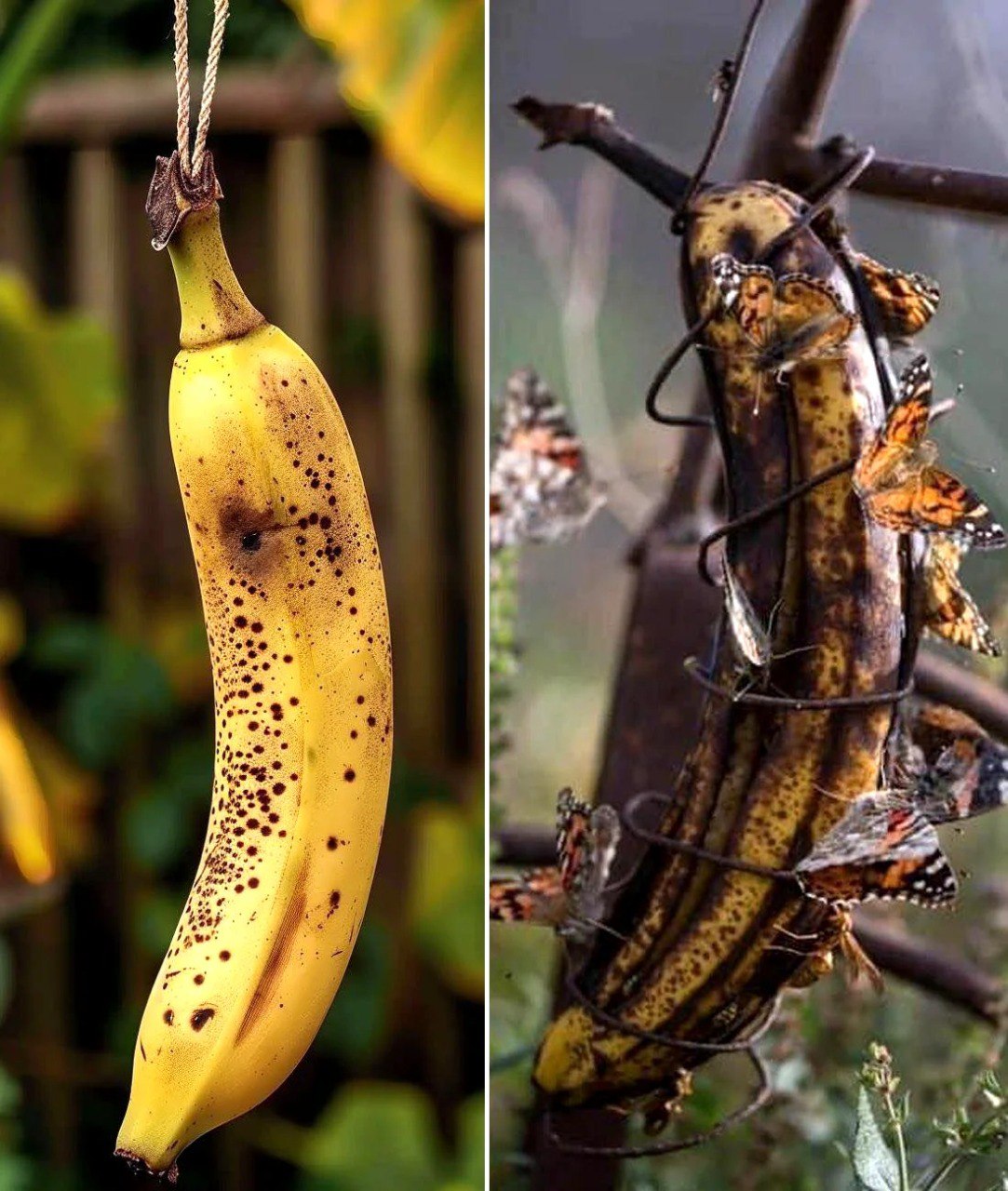 Unlocking the Benefits of Hanging an Overripe Banana in Your Garden