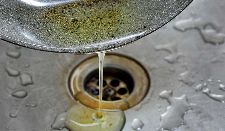 You Should Never Pour Hot Oil Down Your Sink Drain, and Here’s Why