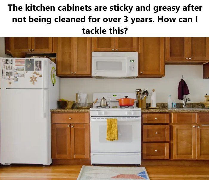 Tackling Greasy Kitchen Cabinets: A Step-by-Step Guide