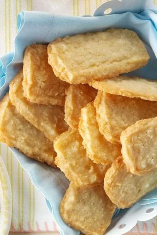 Slice & Bake Coconut Shortbread Cookies