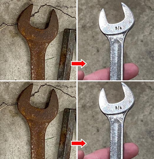 How to Recover Rusty Things in 2 Minutes and Effort-free