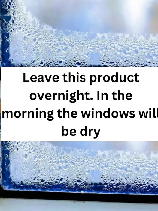 Leave This Product Overnight: An Economical Tip Against Condensation