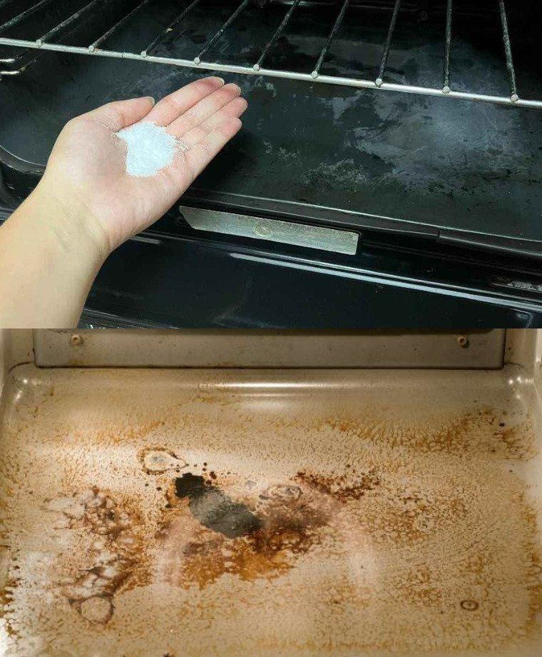 Burned Oil in the Oven: How to Get Rid of It with Zero Effort