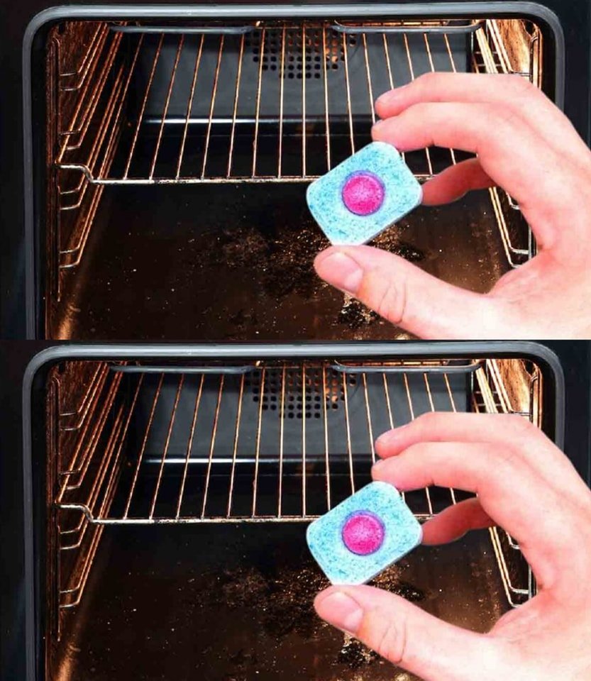 Intarsia oven: The trick with dishwasher tablets for cleaning