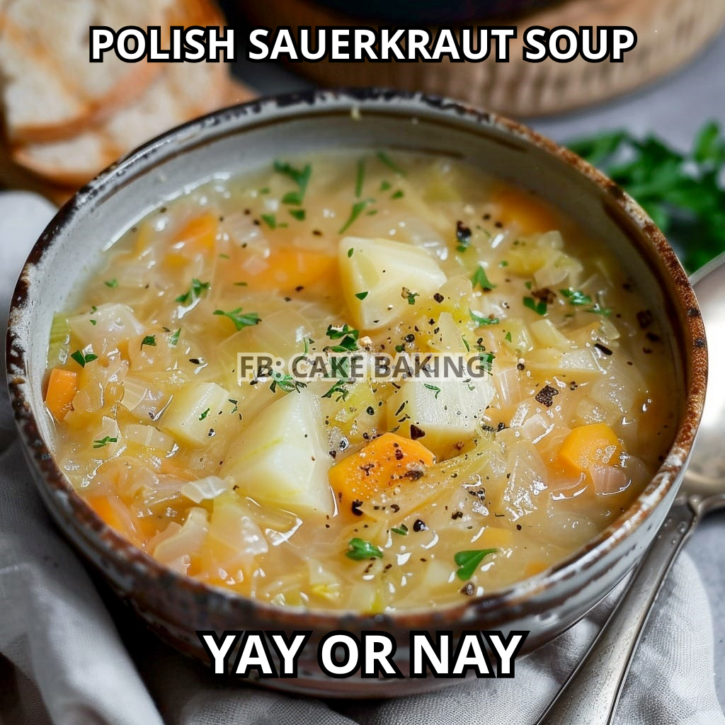 Polish Sauerkraut Soup