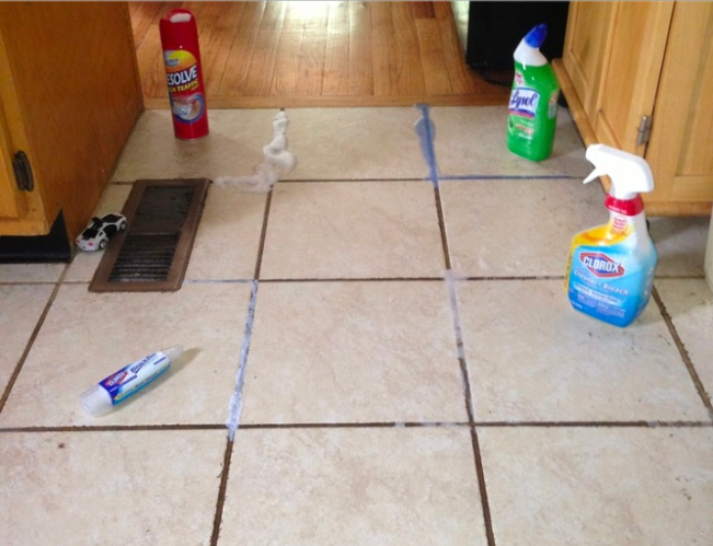 Effortless Grout Cleaning with Borax: Before and After